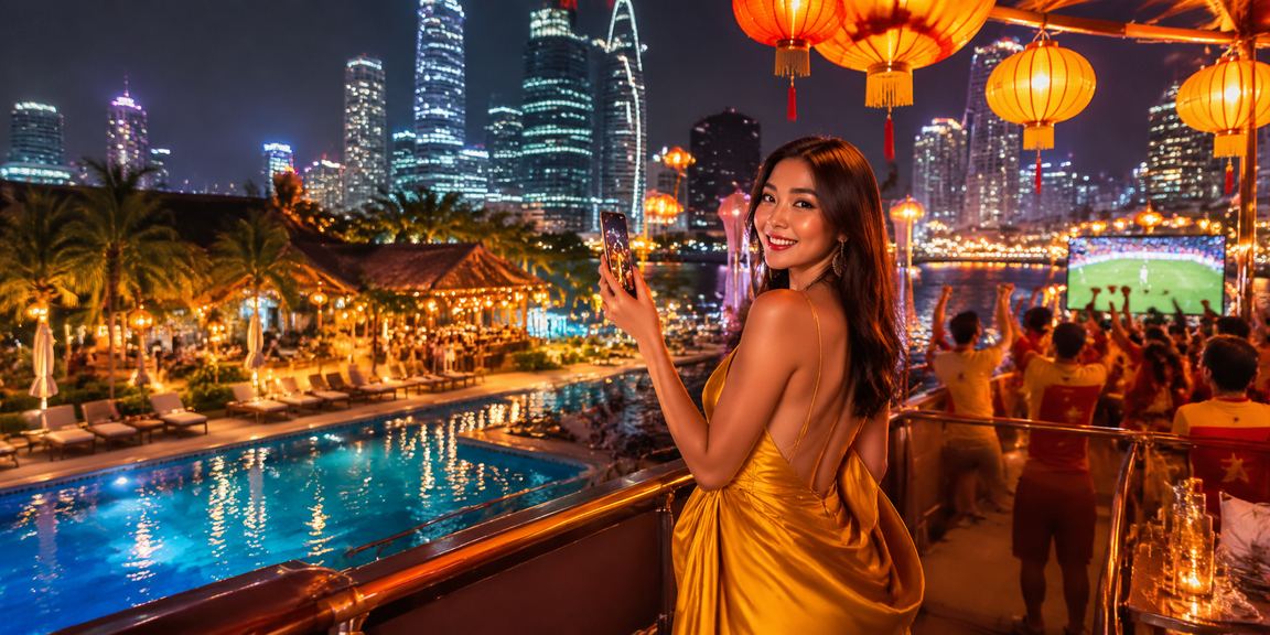 Khung cảnh sòng bài và thị trường đêm tại Hà Nội thân thuộc